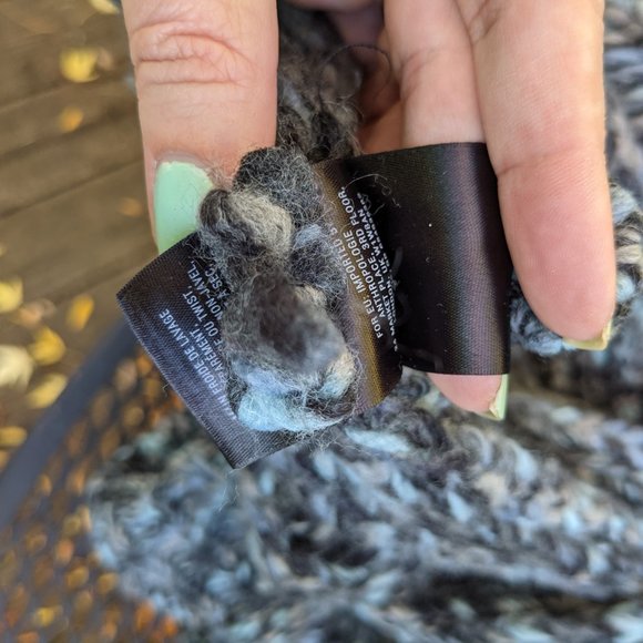 Anthropologie Hand Knit By Dollie Foehn Wool Cardigan - Picture 12 of 14